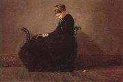 Winslow Homer Helena de Kay oil painting on canvas